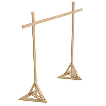 Heavy Duty Square Wedding Arch Wooden Backdrop Stand Balloon Floral Arch Frame.