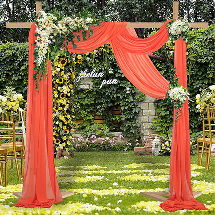 Heavy Duty Square Wedding Arch Wooden Backdrop Stand Balloon Floral Arch Frame.