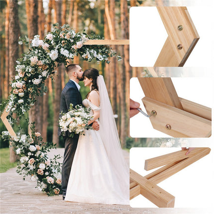 Gorgeous Wedding Arbor Wedding Backdrop Stand Wooden Arch f Garden Wedding Party.