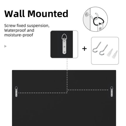 High-grade Unique Decorative Accent Mirror Elegant Square Wall Silver HD Mirror.