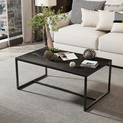 Elegant Heavy Duty Stone Coffee & Side Table.