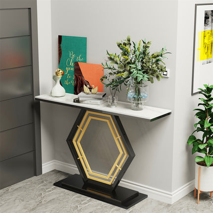 Modern hallway console table for living room.