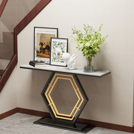 Modern hallway console table for living room.