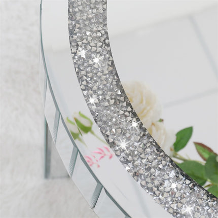 XXL Bling Mirrored Crystal Coffee Table.