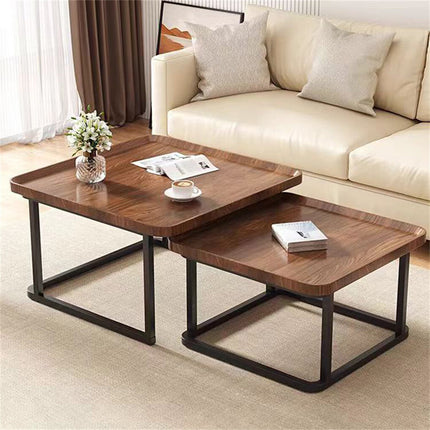2X Industrial Vintage Stacking Coffee Tables.