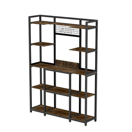 XXL Large Kitchen Bakers Rack Freestanding Microwave Stand Kitchen Storage Shelf.