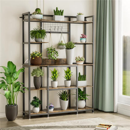 XXL Large Kitchen Bakers Rack Freestanding Microwave Stand Kitchen Storage Shelf.