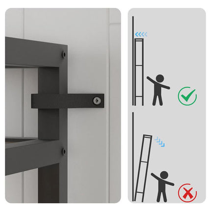 XXL Large Kitchen Bakers Rack Freestanding Microwave Stand Kitchen Storage Shelf.