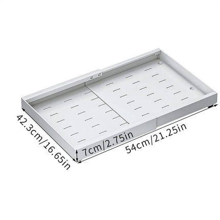 P&P Pull-Out Kitchen Cabinet Organizer With Extendable Storage.
