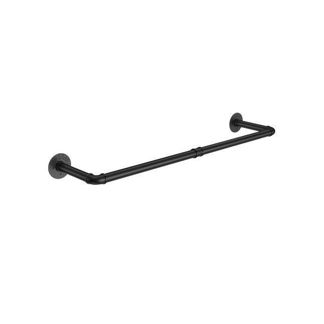 Adjustable Wall-Mounted Clothes Rack (90–180 cm).