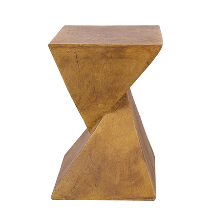 Twist Table Teak Root Shape Stool Pedestal Coffee Table.