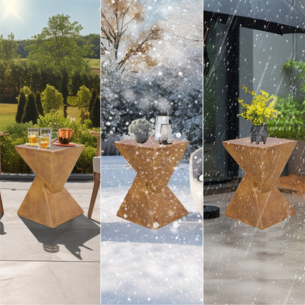 Twist Table Teak Root Shape Stool Pedestal Coffee Table.