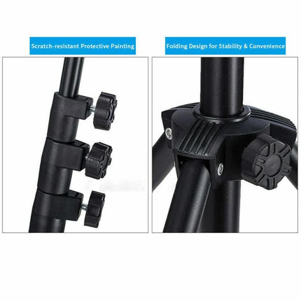 Adjustable 4.7-12.9" Stable Tripod Floor Stand Lazy Tablet Mount Holder for iPad.