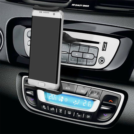Universal Adjustable Tablet Mount Car CD Slot Holder 2in1 Fit 3.5-10.5" iPad GPS.