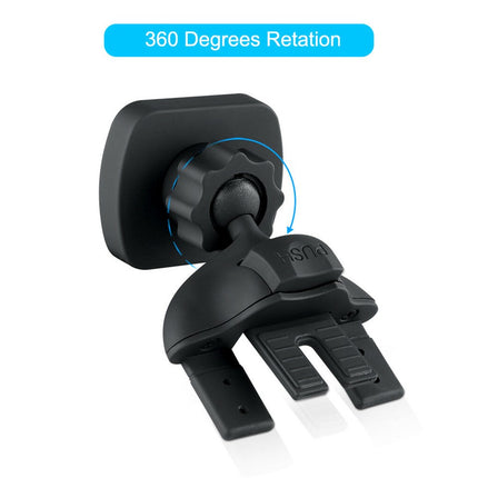 Universal Adjustable Tablet Mount Car CD Slot Holder 2in1 Fit 3.5-10.5" iPad GPS.