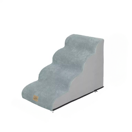 4 Step Curved Dog Ramp Stairs for Training.