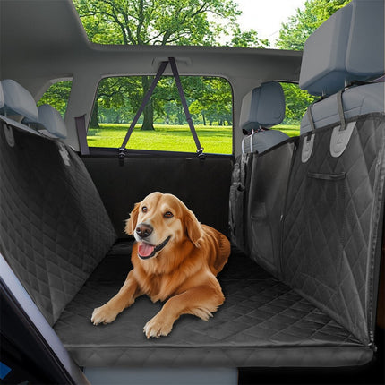Large Dogs Back Seat Extender Waterproof Dog Hammock Car Seats with Hard Bottom.