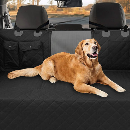 Large Dogs Back Seat Extender Waterproof Dog Hammock Car Seats with Hard Bottom.