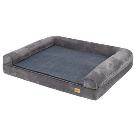 Xxxl Human-Sized Dog Bed Washable Orthopedic Pet Bed Bean Bag With Soft Blanket.