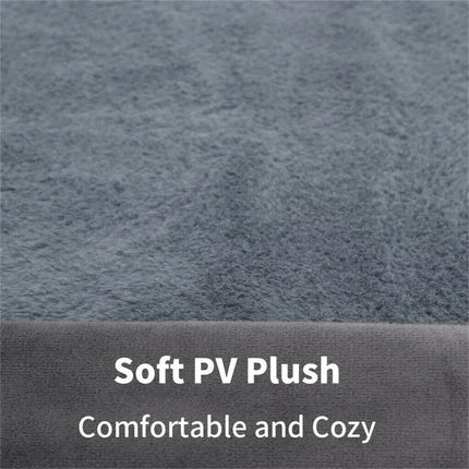 Medium Orthopedic Dog Bed with Bolster Comfort Mattress.