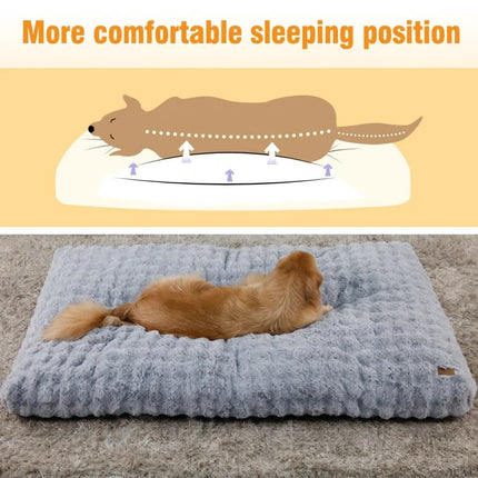 Comfortable Pet Bed with Removable Cover and Anti Skid Base(Medium).
