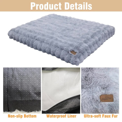 Comfortable Pet Bed with Removable Cover and Anti Skid Base(Medium).