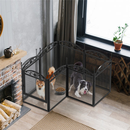 3 in 1 Dog Playpen Extra Large Dog Whelping Fence DIY Shape Garden Fence Barrier.