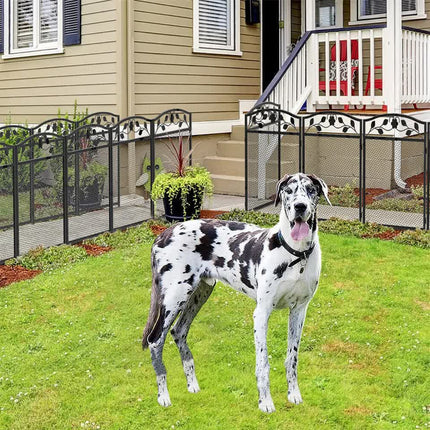 Fin Heavy Duty Dog Play Pen Enclosure Whelping Cage With Fertility Mat Puppy Playpen 60x110cm.