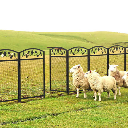 Fin Heavy Duty Dog Play Pen Enclosure Whelping Cage With Fertility Mat Puppy Playpen 60x110cm.