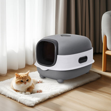 Leak-Proof Cat Littering Box.