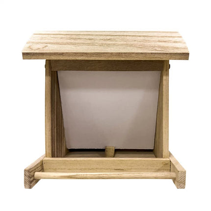 Wooden Outdoor Hanging Bird Feeder Wall Mounted.