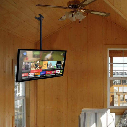 Ceiling Wall Mount TV Bracket 27- 65" with Tilt Feature & 180 Rotate For Samsung.
