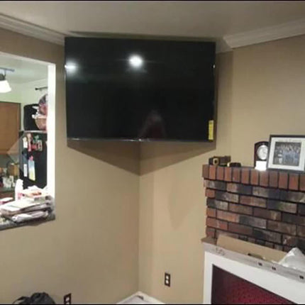 32"-65" Heavy Duty Wall Corner Tv Mount Articulating Premium Swing Arm Bracket.