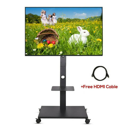 Heavy Duty Swivel Floor TV Stand Tall Corner TV Mount Stand for 32-70" LCD LED.