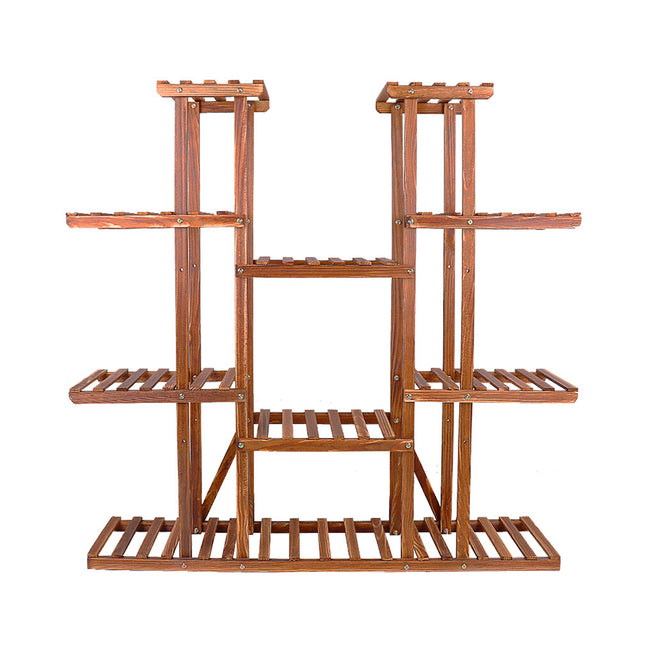 Large Wood Plant Stand Shelf.