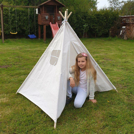 Folding Kids Tent Wigwam Teepee Childrens Play House Indoor Outdoor Girls Boys.