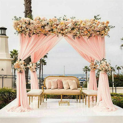 Heavy Duty 3×3 m Wedding Canopy Frame for Outdoor Chuppah and Mandap Setup.