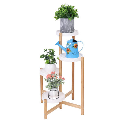 4-Tier Plant Stand Corner Flower Pot Holder.