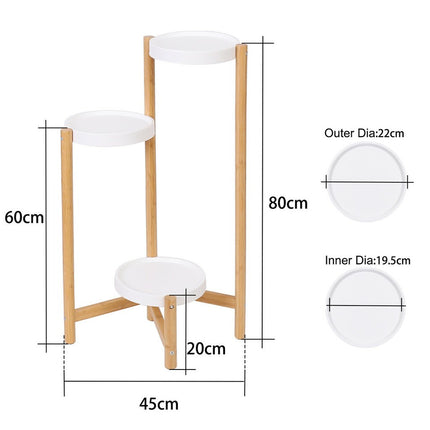 3 Tier Bamboo Plant Stand.