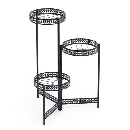 Premium Quality Black Metal Plant Stand.