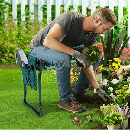 Garden Kneeler PRO Thick EVA Folding Kneeling Pad Seat Padded Stool Gardening Be.