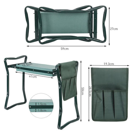 Garden Kneeler PRO Thick EVA Folding Kneeling Pad Seat Padded Stool Gardening Be.