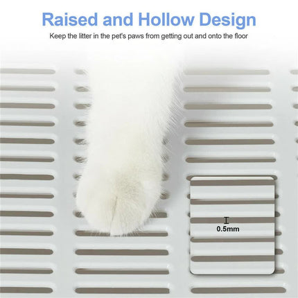 Self-Cleaning Hooded Cat Litter Box Enclosed Large Kitty Toilet Box Tray Refills.