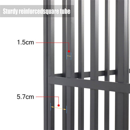 Heavy Duty Dog Cage with Lock & Bottom Tray.