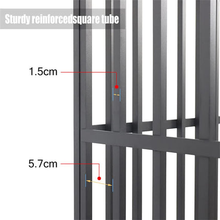 Heavy Duty Dog Cage with Lock & Bottom Tray XXL.
