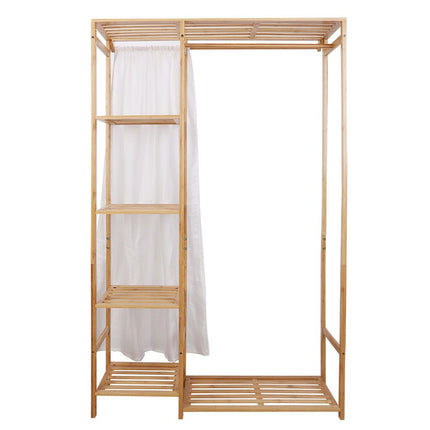 Open Wardrobe Clothes Rail Rack Hanging Garment Heavy Duty Organizer Coat Shelf.