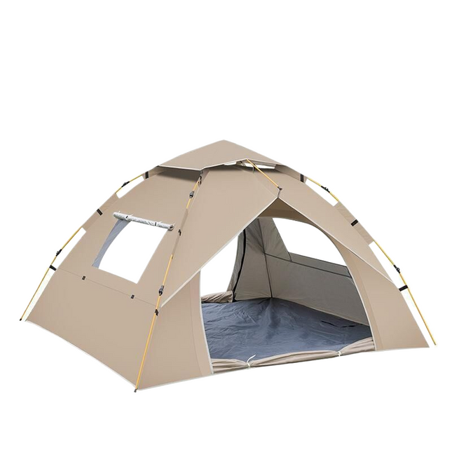 Single-story Tent with Two Doors and Two Windows - Small Size (200X150X125cm).