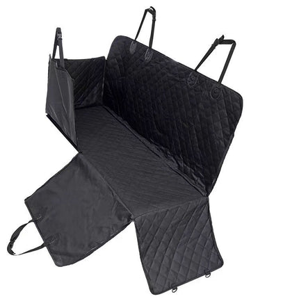 Dog Car Seat Cover, Waterproof Pet Seat Cover for Back Seat with Side Flaps, Non-Slip Durable Scratchproof Dog Hammock for Cars, Trucks and SUVs.
