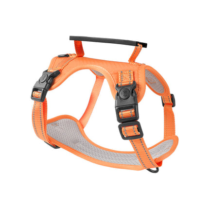 Reflective Dog Harness with Leash, No-Pull Vest Harness for Dogs, Adjustable Dog Vest with Handle, Walking Training Pet Harness L size.