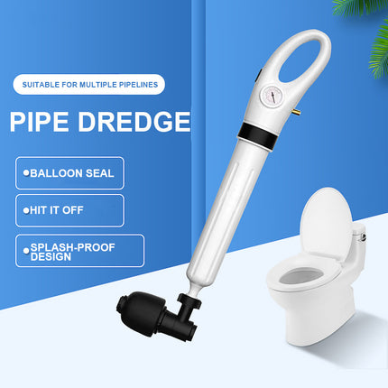 Powerful Air Drain Blaster Plunger for Toilet, Sink, and Floor Drains.